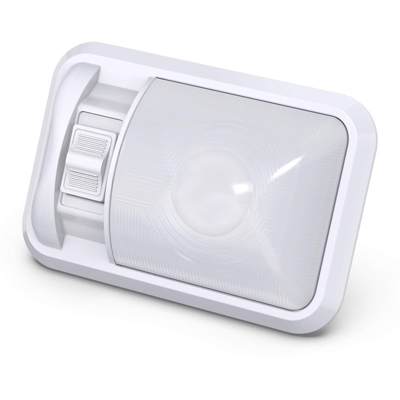 Leisure LED 2 Pack 12V RV Ceiling Dome Light RV Interior Lighting Frosted Lens for Trailer Camper with Switch, Single Dome 300LM (Frosted Lens Natural White 4000-4500K, 2-Pack) - Image 3